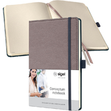 sigel notizbuch Conceptum design Casual, din A5, taupe