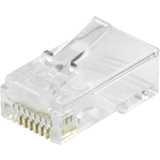 LogiLink modulares RJ45-Steckverbinder-Set Kat.6,ungeschirmt