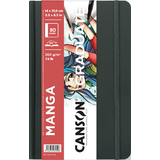 CANSON skizzenbuch GRADUATE Manga, 140 x 216 mm, schwarz