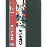 CANSON skizzenbuch GRADUATE Manga, 216 x 279 mm, schwarz