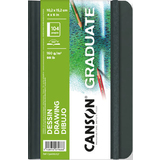 CANSON skizzenbuch GRADUATE DRAWING, 102 x 152 mm, schwarz