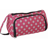 KLEIBER garn- & Strickzubehr-Tasche "Punkte", pink/wei