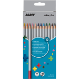 LAMY dreikant-buntstifte colorplus, 12er Kartonetui