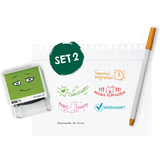 COLOP schulstempel-set "NIO SCHOOL", printer 20 set 2