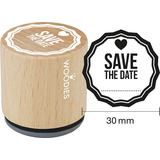 COLOP motiv-stempel Woodies "Save the date"