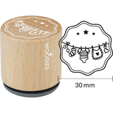 COLOP motiv-stempel Woodies "Wscheleine"