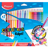 Maped radierbare Fasermaler & buntstifte COLOR'PEPS OOPS