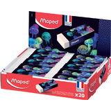 Maped kunststoff-radierer DEEPSEA PARADISE, 20er Display