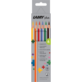 LAMY dreikant-buntstifte plus, 6er Kartonetui