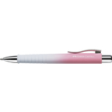 FABER-CASTELL druckkugelschreiber POLY BALL, wei / rosa