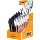 BIC druckkugelschreiber 4 Colours, 24er Display