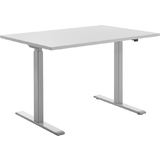 Topstar Sitz-/Steh-Schreibtisch, (B)1.200 mm, grau/grau