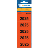 HERMA ordner-inhaltsschild "2025", 60 x 26 mm, bedruckt