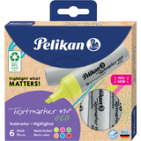 Pelikan textmarker 490 eco, 6er set Neon-Farben