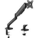 LogiLink Monitorarm, Aluminium, Armlnge: 450 mm, schwarz