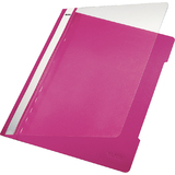 LEITZ schnellhefter Standard, din A4, PP, pink