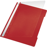 LEITZ schnellhefter Standard, din A4, PP, rot