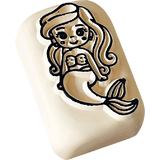 COLOP tattoo-stempel LaDot kids stone "Meerjungfrau", mittel