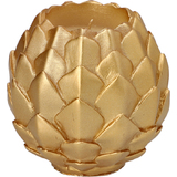 PAPSTAR kugelkerze "Pine Cone", gold