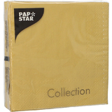 PAPSTAR Weihnachts-Servietten, 330 x 330 mm, gold