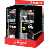 STABILO creative Tips arty BLACK / SHADING, Etui-Display