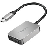 LogiLink usb-c 3.2 gen 1 Dual-Kartenleser, aus Aluminium