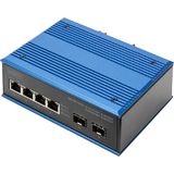 DIGITUS industrial Gigabit ethernet Switch, 4+2 Port