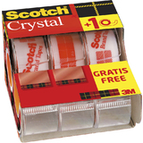 Scotch klebefilm Crystal clear 600, caddy Pack