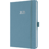 sigel buchkalender Jolie feel 2025, Textil, A5, blau