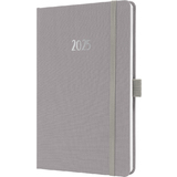 sigel buchkalender Jolie feel 2025, Textil, A5, grau