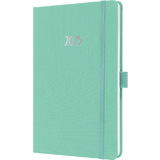 sigel buchkalender Jolie feel 2025, Textil, A5, mint