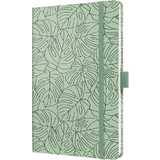 sigel buchkalender Jolie beauty 2025 "Green Monstera", A5