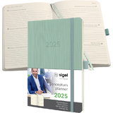 sigel buchkalender Conceptum 2025, ca. din A5, mint