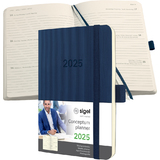 sigel taschenkalender Conceptum 2025, ca. din A6, blau