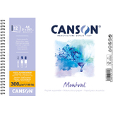 CANSON zeichenpapierblock "Montval", 210 x 297 mm, 300 g/qm