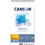 CANSON aquarellblock "Montval", 160 x 284 mm, 300 g/qm