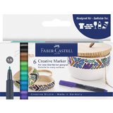 FABER-CASTELL creative Marker, 6er etui "Fairy forest"