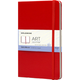 MOLESKINE Skizzenbuch, L/A5, 165g/qm, Hardcover, hellrot