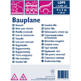 WESTEX Bauplane, LDPE, 40 my, transluzent, 4 x 5 m