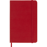 MOLESKINE taschenkalender 2025, Tage, P/A6,Hardcover,hellrot