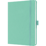 sigel notizbuch Jolie Feel, Textil, din A5, liniert, mint