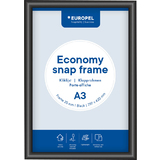 EUROPEL plakatrahmen ECONOMY, din A3, 25 mm, schwarz