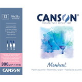 CANSON aquarellblock "Montval", 180 x 250 mm, 300 g/qm