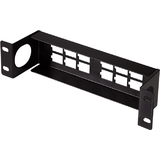 LogiLink 10" keystone Patch Panel, 12-Port, schwarz