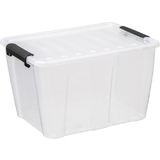 plast team Aufbewahrungsbox home BOX, 15 Liter, transparent