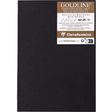 Clairefontaine skizzenheft GOLDLINE, din A5, schwarz