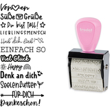 trodat kreativstempel-set Creative mini "Nette Botschaften"