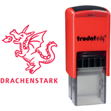 trodat motivationsstempel Edy "Drache", rot