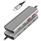 LogiLink usb 3.2 Ultra-Slim-Hub, 7-Port, 2x USB-A, 5x USB-C