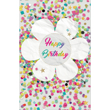 SUSY card Geburtstagskarte confetti "Blte"